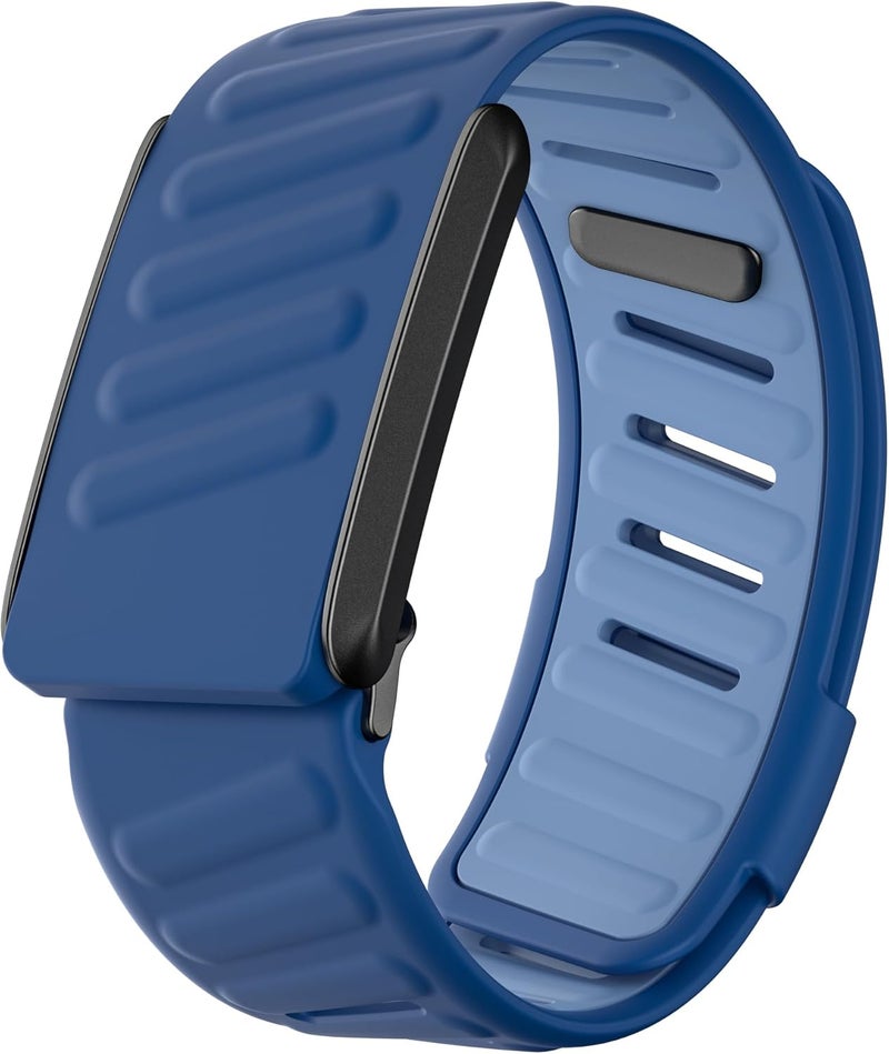 Dado Comfort Durable Silicone Wristband Compatible with WHOOP 4.0 Band, Soft Silicone Sports Loop Strap for Men & Women, with U Shapped Connector - Image 1